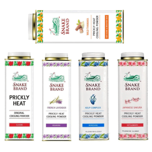 Heat Prickly Brand Snake Original Cooling Soothing Powder Body Skin Summer 280g