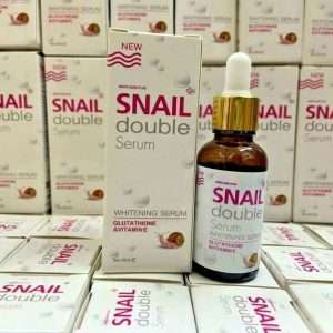 Snail Double Face Serum White Aura Plus Whitening Gluta & Vitamin E