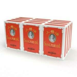 6x7ml Siang Pure Oil Alcohol Free Original Red Formula Herbal Relieve Dizziness