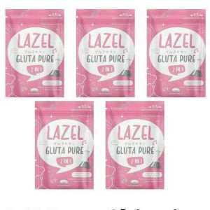 5 x Lazel Gluta Glutathione Anti Aging Antioxidants Whitening Skin Speed White