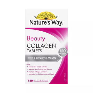 Nature's Way Beauty Collagen Skin Firmness & Reduce Fine Lines 120 Tablets
